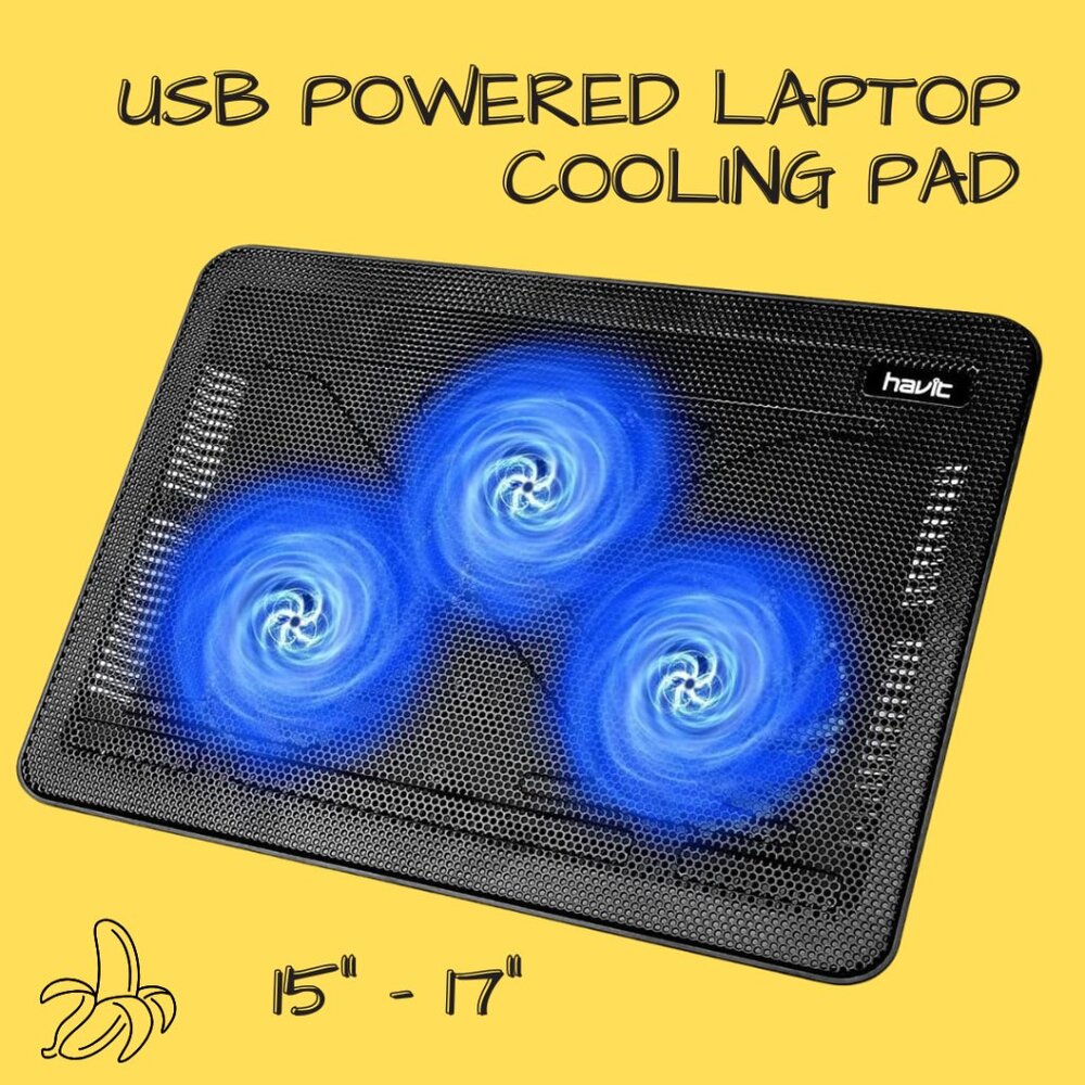 USB Powered Laptop Cooling Pad (15" - 17")